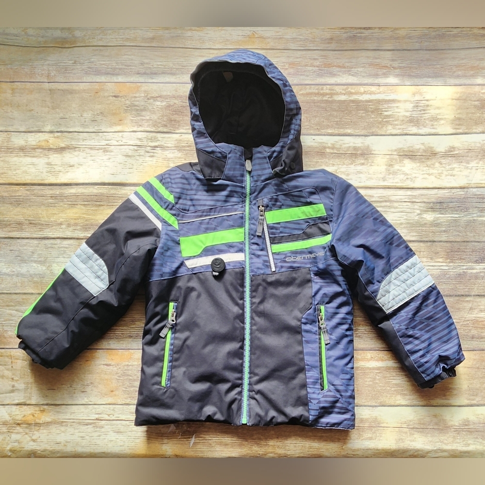 Obermeyer Kid Stryker insulated Ski Jacket Size 7